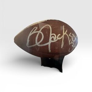 JSA certified Bo Jackson Raider Football Mint Condition (display case add fee)